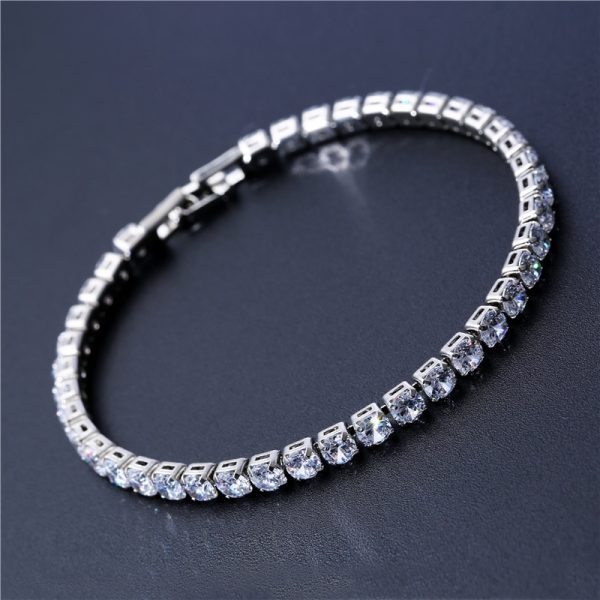 Luxury Crystal Wedding Bracelet for Women - Image 2