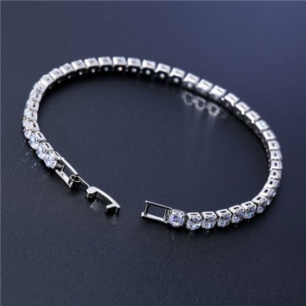 Luxury Crystal Wedding Bracelet for Women - Image 3