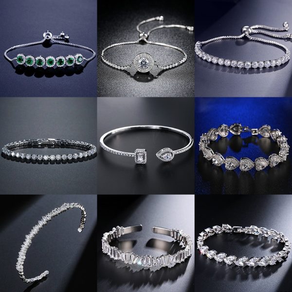 Colorful 925 Sterling Silver Women's Bracelet - Image 4
